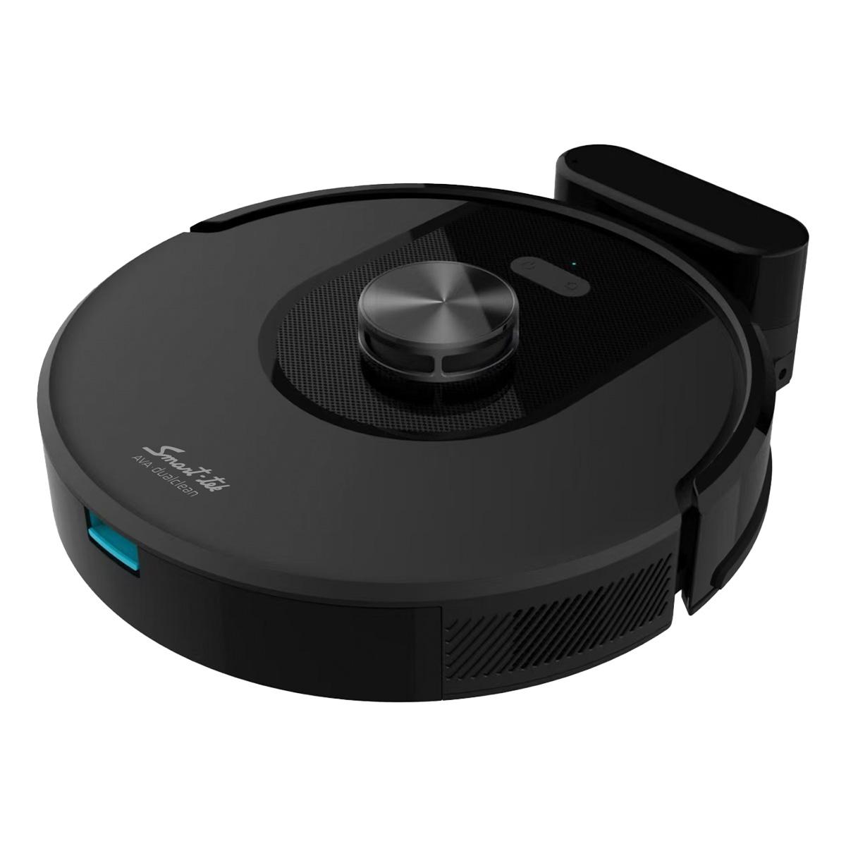 Aspiradora Robot Smart-Tek AVA DUAL CLEAN 3 en 1 con Mopa y WiFi
