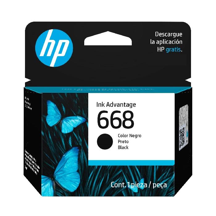 Cartucho de tinta HP 668 7FP37VL Advantage Negro Original