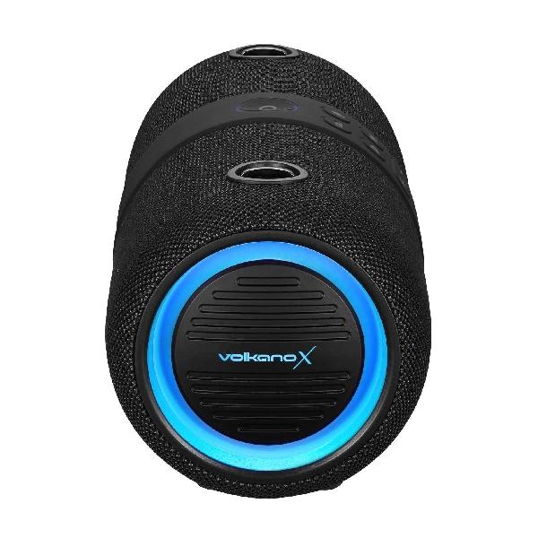 PARLANTES VOLKANO X VK-3203 PYTHON SERIES BLUETOOTH USB/AUX 20W RMS RGB RESIST. AGUA