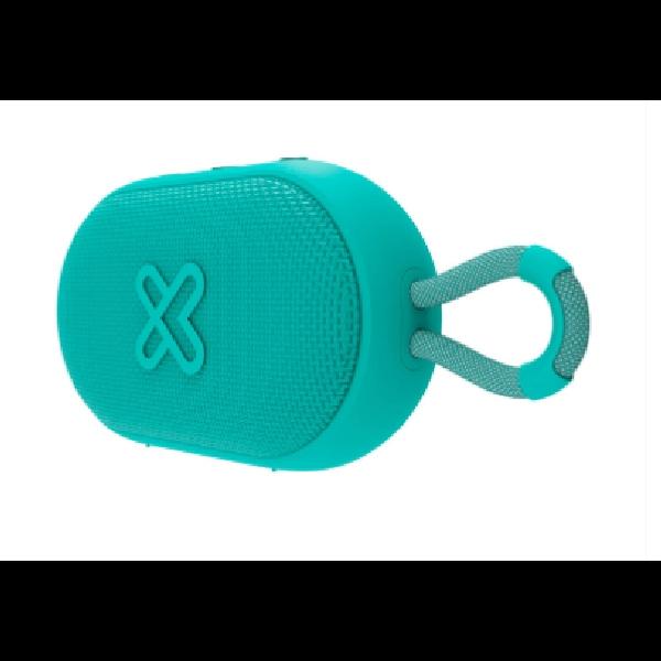 PARLANTE KLIPXTREME GROOVESPLASH PORTATIL STEREO TRUE WIRELES 12HS - 6W - IPX7 GREEN (KBS-030GN)