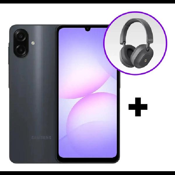Combo Celular Samsung Galaxy A07 64/4 GB + Auriculares Havit H668BT ANC Bluetooth