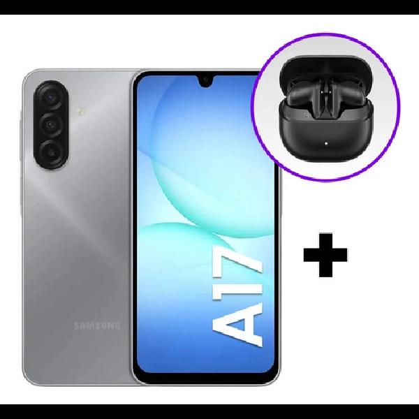 Combo Celular Samsung A17 128/4GB Gray + Havit TW888 Lite