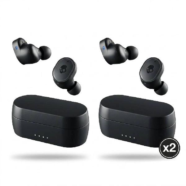 Pack x2 Auriculares Inalámbricos Skullcandy Sesh ANC - Negro