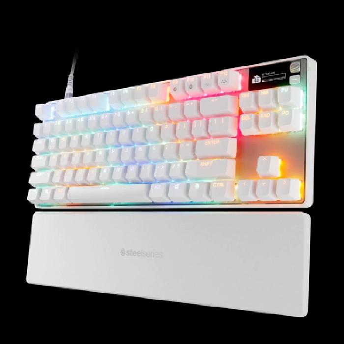 Teclado SteelSeries Apex Pro TKL Gen 3 US - White