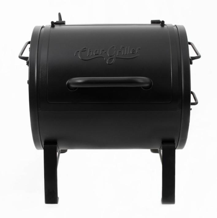 Parrilla Móvil Negra Con Tapa Char-griller E82424 Para Asados Al Aire Libre Black